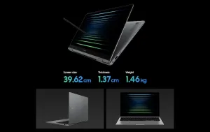 Laptop Samsung Galaxy Book5 360 15.6 inch (NP750QHA) Core Ultra 7
