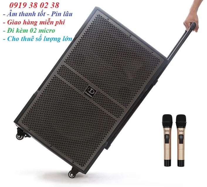 Thuê loa kẹo kéo TPHCM