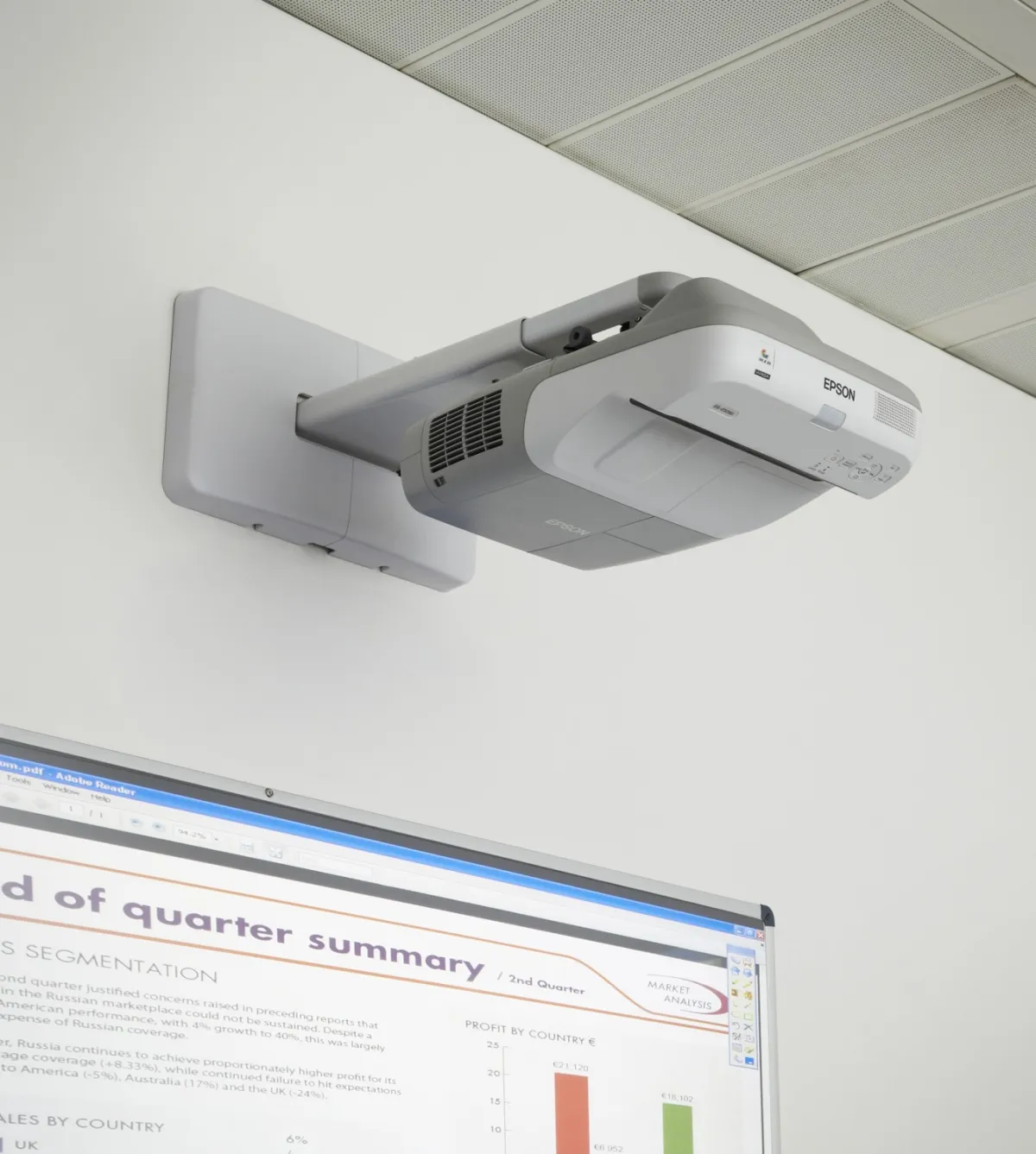 Máy chiếu gần Epson EB-450Wi